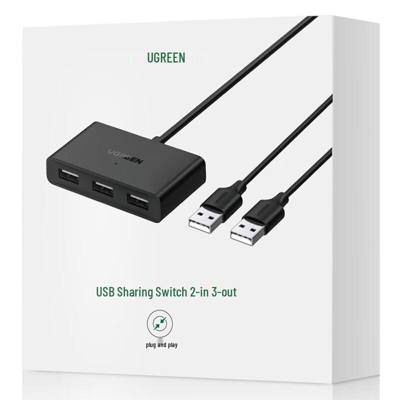 Ugreen USB Multi-Port Video Adapter & Printer Switch