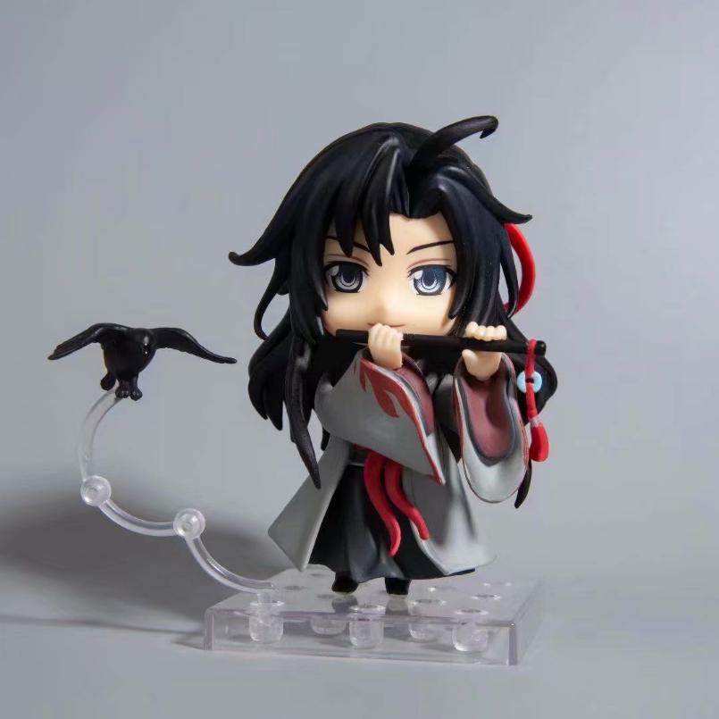 10CM Modaozushi Figur Wei Wuxian Lan Wangji Yilinglaozu PVC Action Figur Modell Kawaii Sammlerstücke Spielzeug