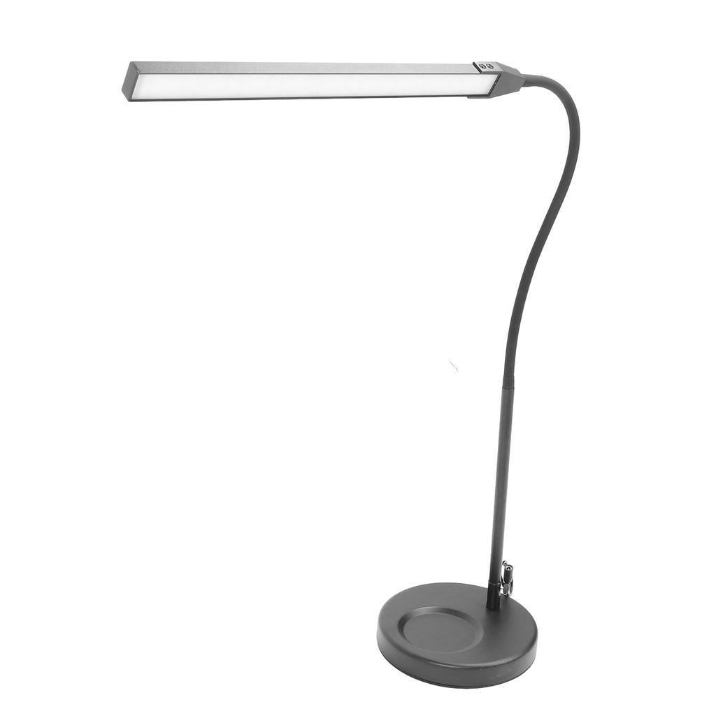 Smart Stepless Dimming LED Desk Lamp with Base and Clamp 3 Color Temperature 3000K-6000K Clip On Lig