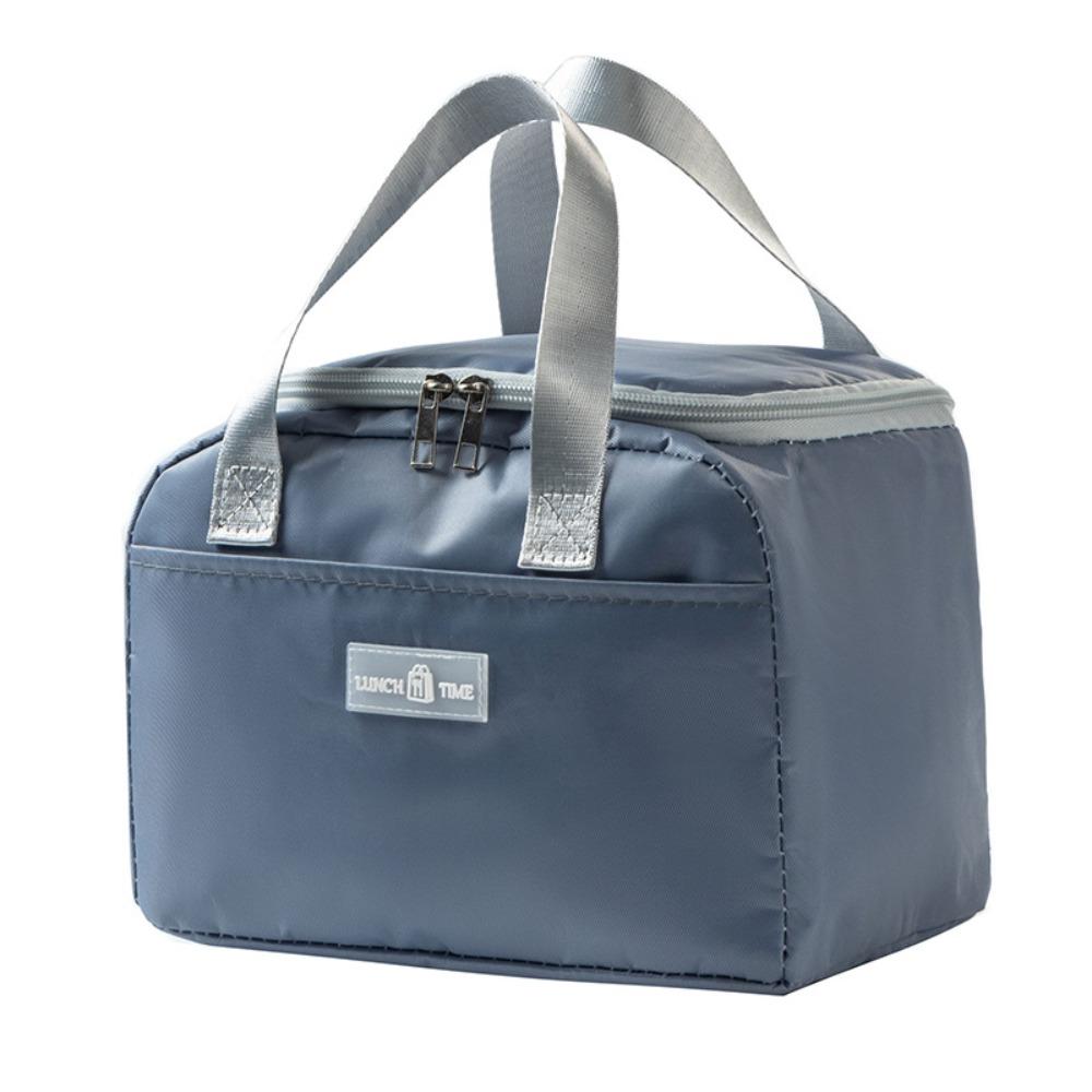 

Fashion Nylon Tote Lunchbox Portable Aluminum Foil Insulation Package Insulation Thickening Storage Bag Picnic