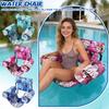 Tumbona Flotante para Piscina de Adultos con Diseño Inflable Asiento y Respaldo Cómodos para Relajación y Ocio en el Agua Adecuada para Piscinas y Lagos
