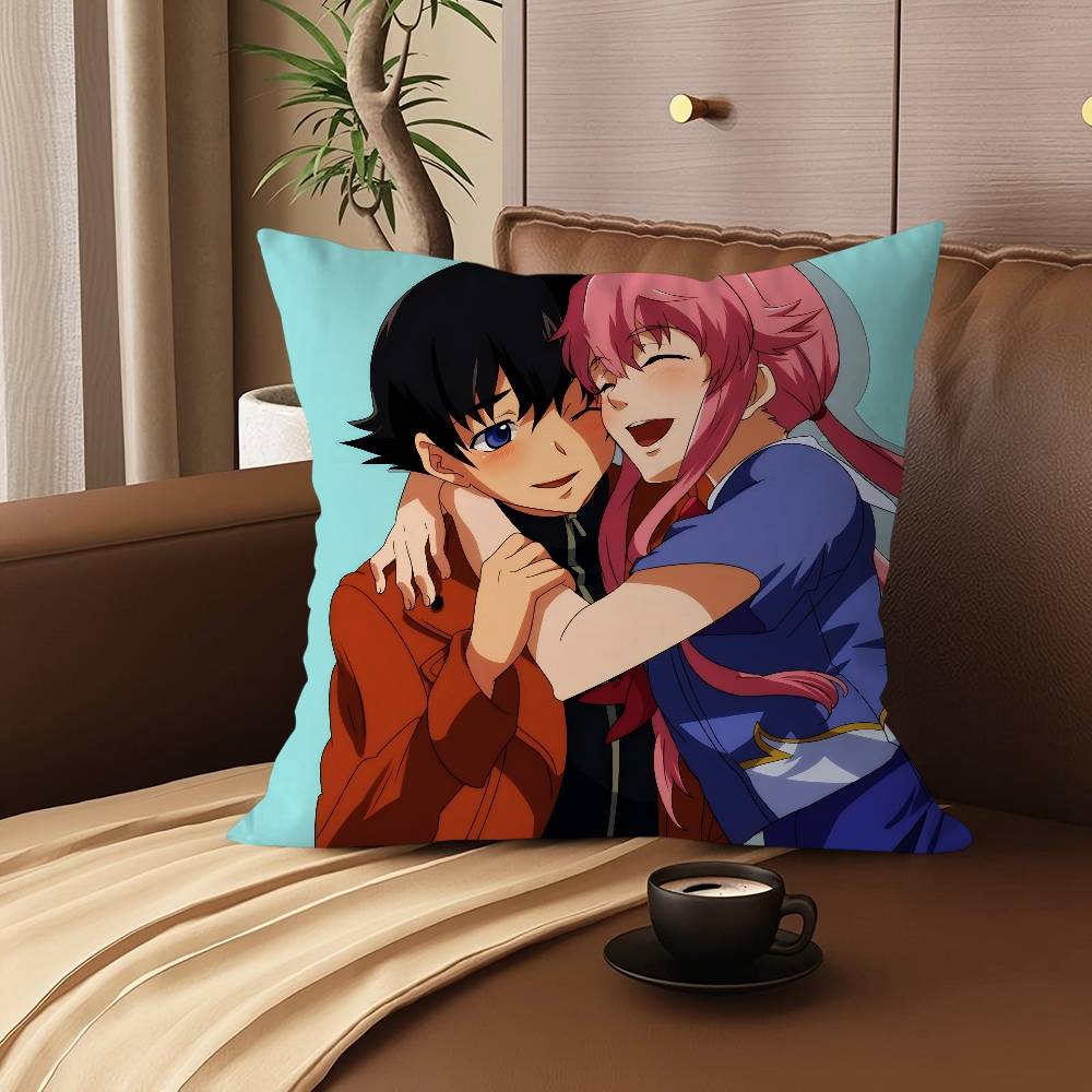 F-Future D-Diary Cartoon Animation Cushion Cover Pillowcase Upholstery Sofa Throw Pillow Home Decor Pillowcas