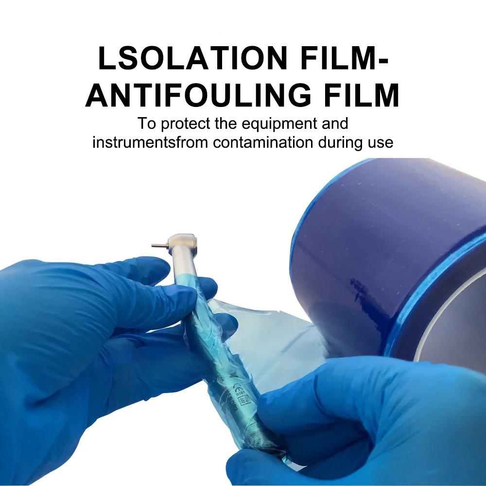 Niceden Microblading Tattoo Makeup 1200 Sheets Tattoo Barrier Film Roll Tape Disposable Protective PE Dental Film