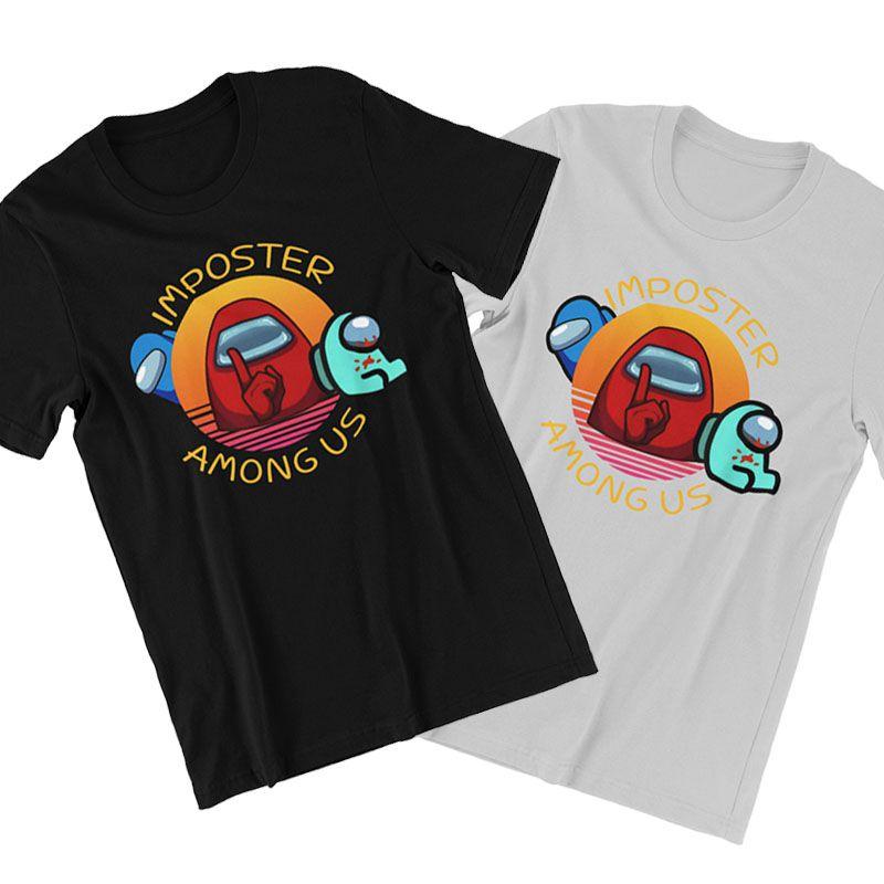 Adult Ladies Mens Game Tshirt Imposter Gaming Tops Tshirt