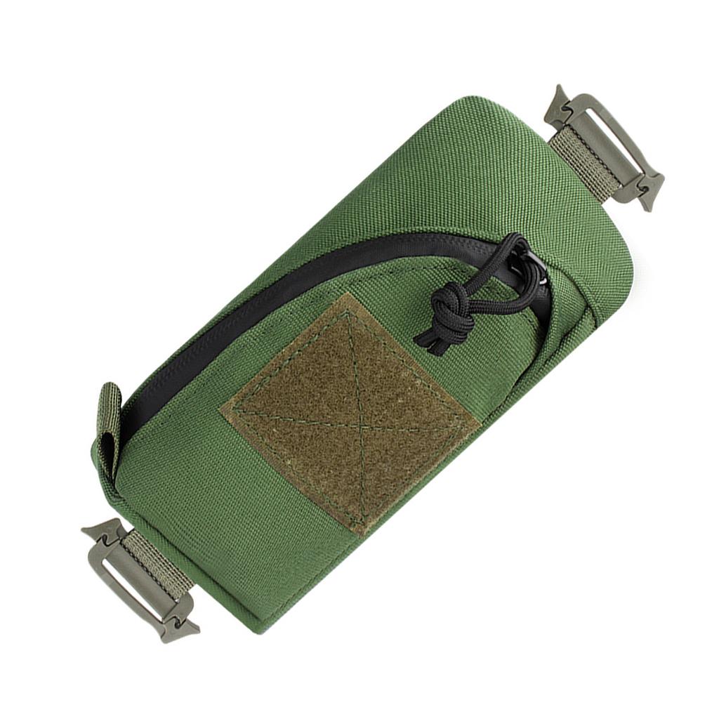 Military Survival Emergency Bag Oxford Cloth Outdoor Emergency Camping Survival Supplies Bag Pouch Green