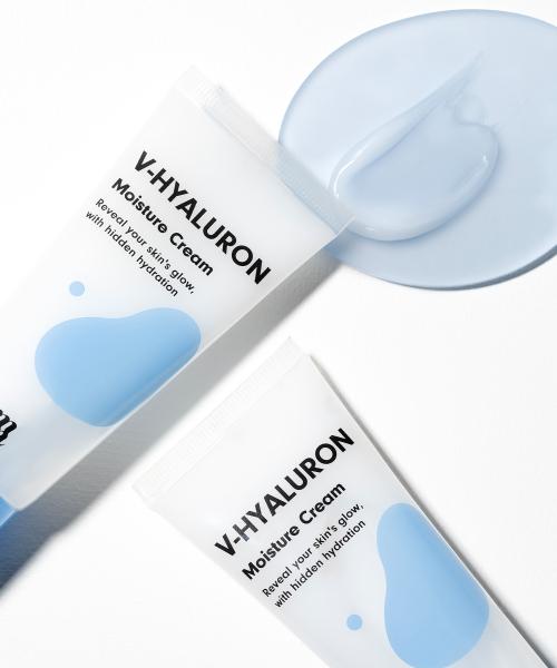 Merzy V Hyaluronic Acid Hydrating Ampoule & Cream Set with Gift