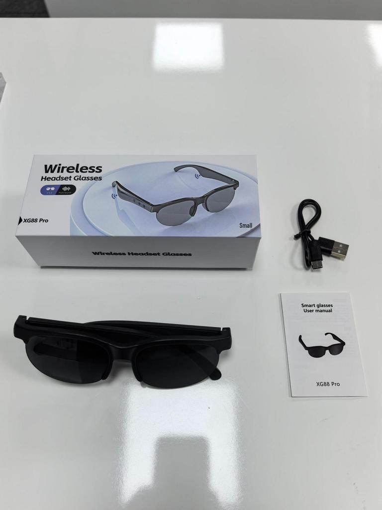 XG88pro Open-Ear Bluetooth Sportbrille mit KI-Übersetzung und Musik.