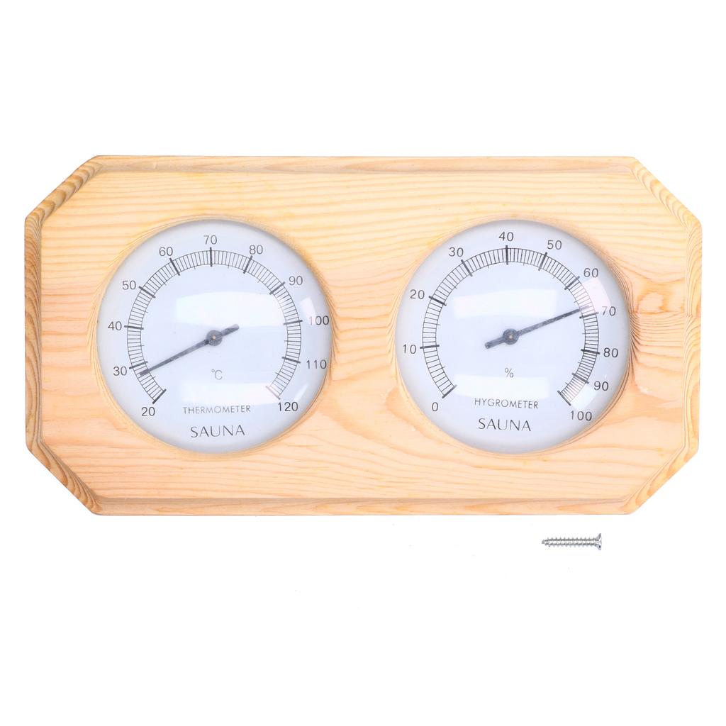 Thermohygrometer Pointer Dial Accurate Temperature and Humidity Detection Accessories for Gym Sauna Home