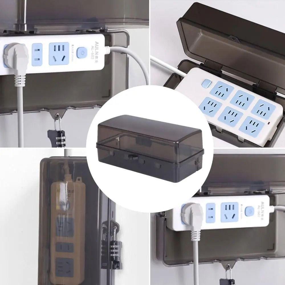 Safe Electrical Connection Box Waterproof Cable Management Box Plug Socket Protection  Indoor