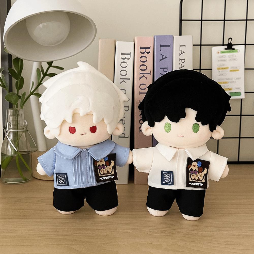 Lovely Design Plush Doll Clothes Soft Texture French Retro Style Doll Clothes  20cm Size Doll