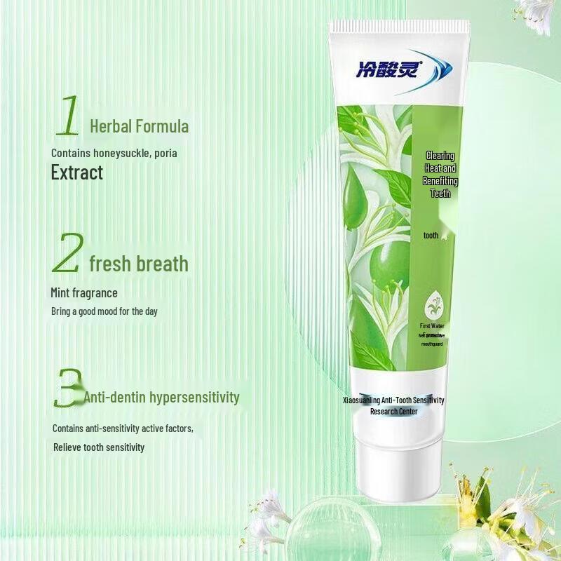 

Lessan Anti-Sensitivity Herbal Mint Toothpaste