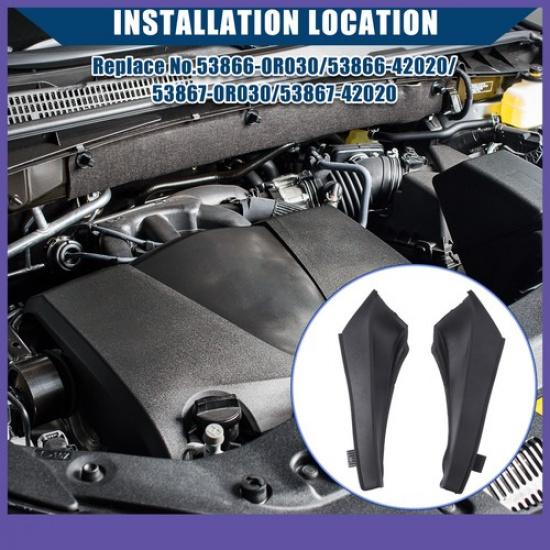 No.53867-4 Windshield Wiper Cover Panel 1 Pair  for Toyota RAV4 13-18