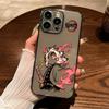 Demon Slayer Muichiro & Sanemi Chibi Clear TPU Phone Case For IPhone 15 Pro Max & Samsung Galaxy S24 Ultra, Shockproof Cover