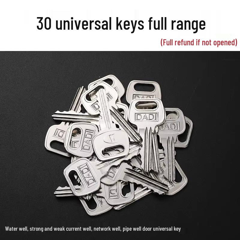 

Набор из 12 универсальных ключей для цилиндровых замков для служебных и противопожарных дверей
