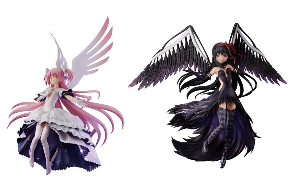 Puella Magi Madoka Magica the Movie: Rebellion EVOLVE Ultimate Madoka and Devil Homura Figures, Approx. 20cm, Set of 2
