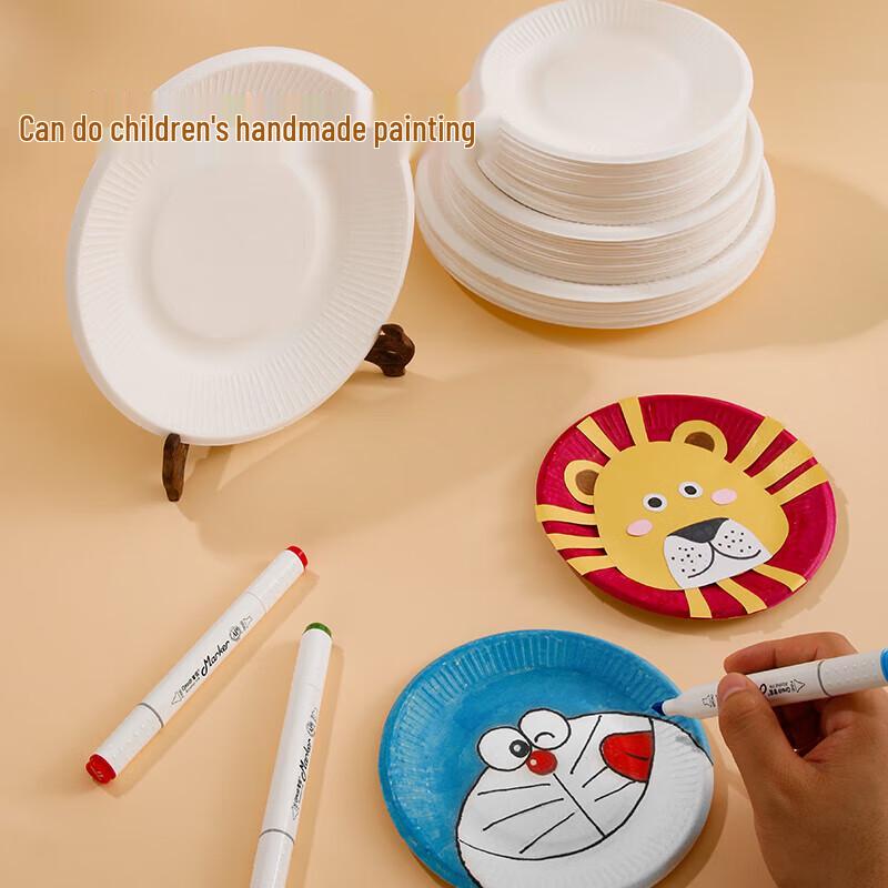 Kamille 6-Zoll Einweg-Pappteller