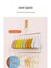 Hanging Hat Organizer Rack with Clips