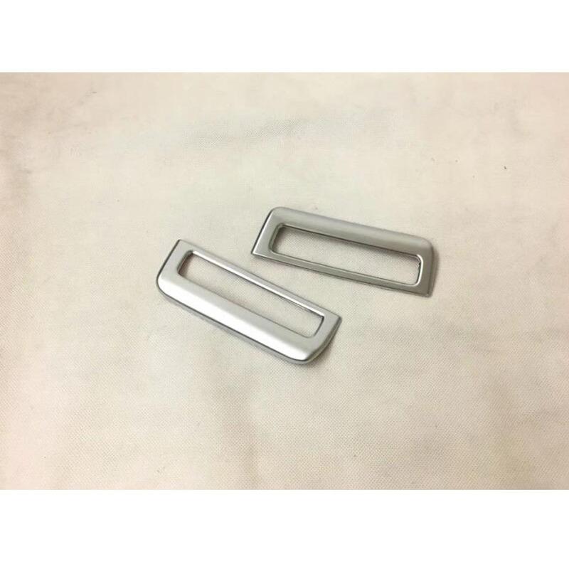 For Jaguar F-PACE FPace 2016 2017 2018   Car Garnish Detector ABS Trim Front Air Condition Outlet Vent Moulding