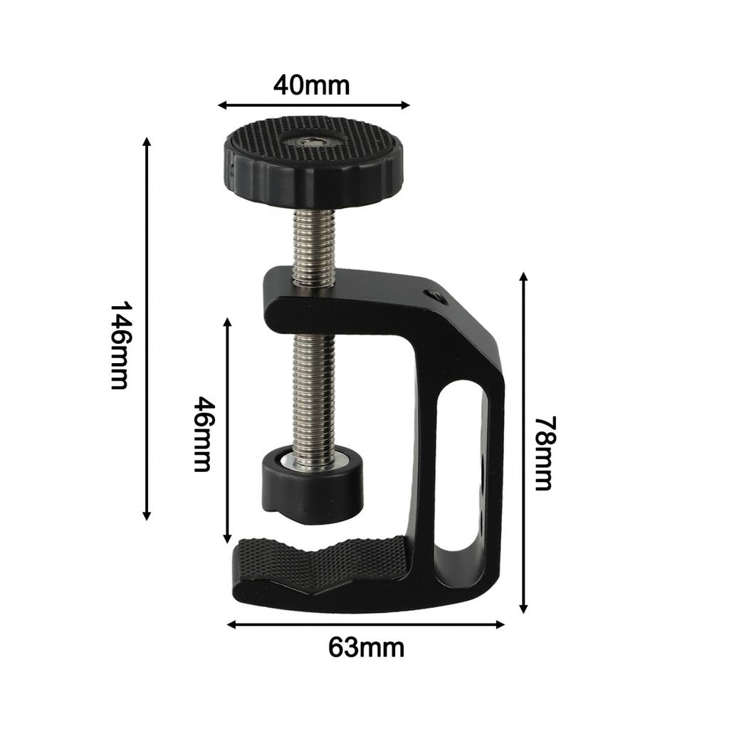 C Type Adjustable Screw Clamp Perfect for DIY Enthusiasts and Engineers