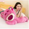 Creative Latest Cute Lotso Pillow Plush Plaything Gifts For Girls Young Boys Long Lying Down Stuffed Animal Doll Kawaii Household Decor