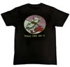 Koszulka Unisex Męska z Nadrukiem Graficznym Zespołu z Lat 80. z Tatuażem Róży S M L XL 2 3 4 XL