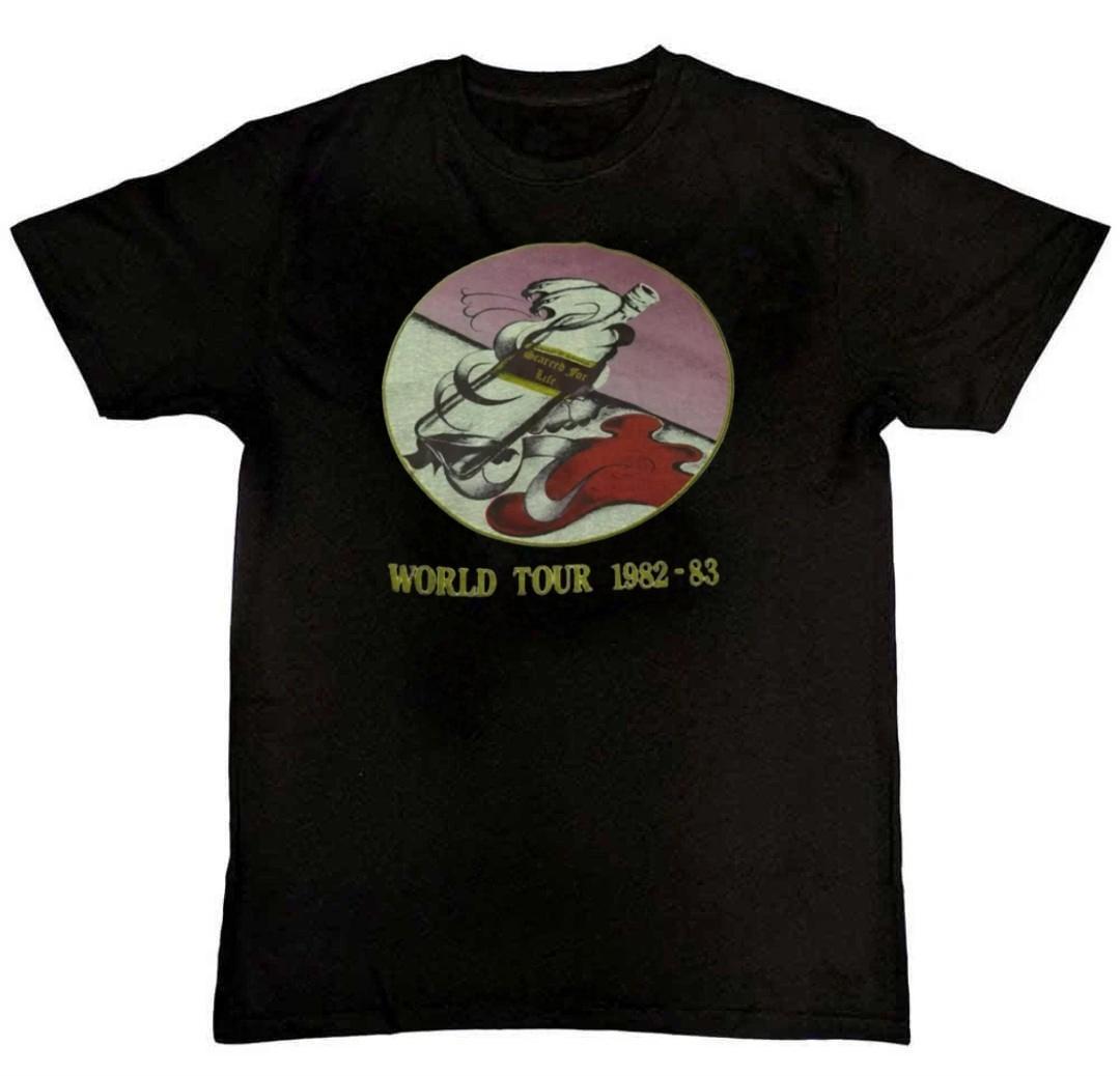 

80s Rose Tattoo Band Tour Graphic Print Unisex Mens T-Shirt S M L XL 2 3 4 XL 5XL різнокольоровий