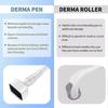 Adjustable Microneedle Derma Stamp for Face Skin Acne Scar Repair and Hair Growth Tool