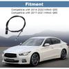 Hood Latch Lock Release Cable Replacement for 65620-4GA0A 656204GA0A Compatible with Infiniti Q50 2014-2018 Infiniti Q60 2017-2018 Hood Lock Control
