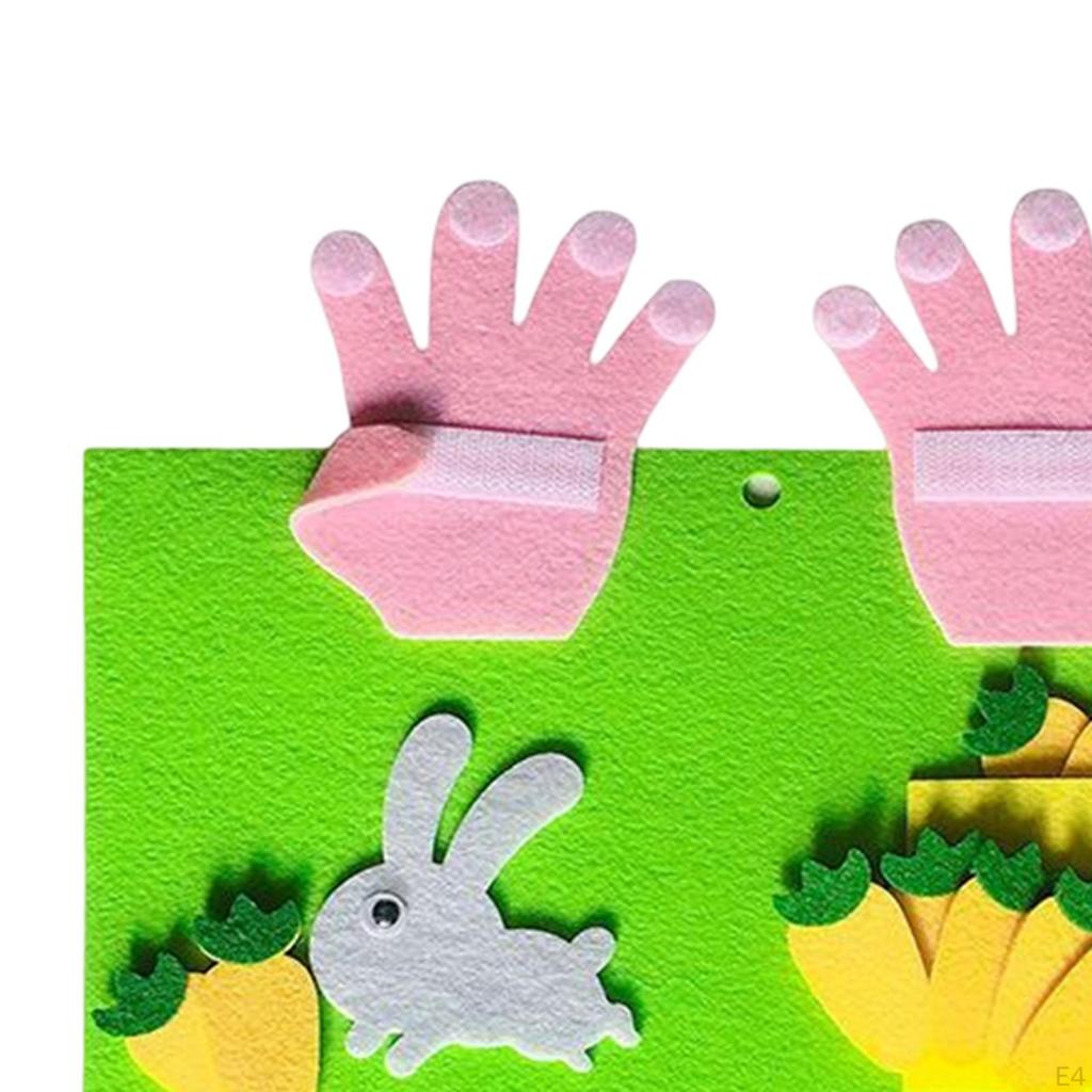 Educational Math Toy Digital Teaching Toys Materials DIY Early Education Non Woven Fabric
