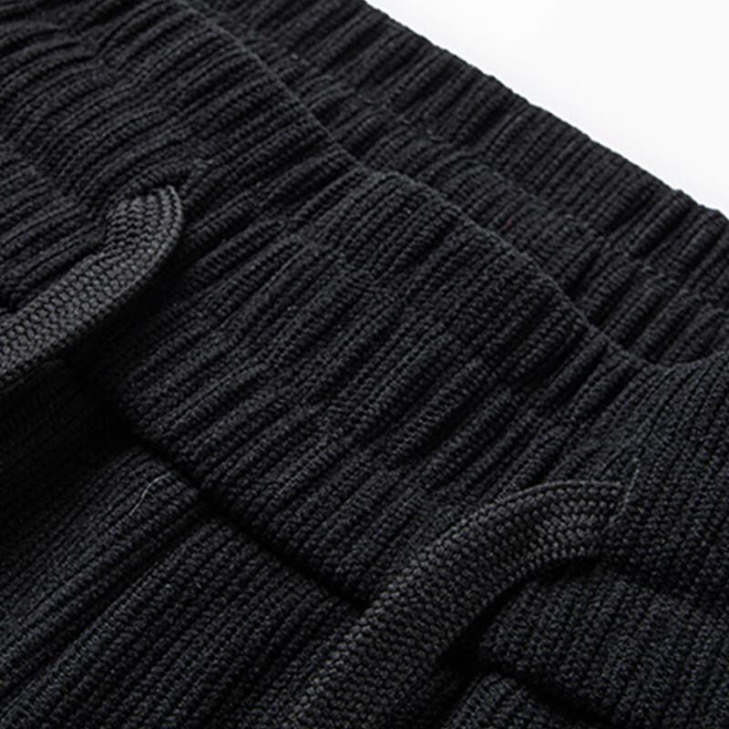 Tucano Men's Spring/Autumn Business Casual Straight-Leg Elastic Waist Pants