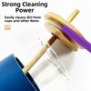 Dual-head Design Silicone Straw Brush 26cm Extended Version Bottle Brush  Feeding Bottle