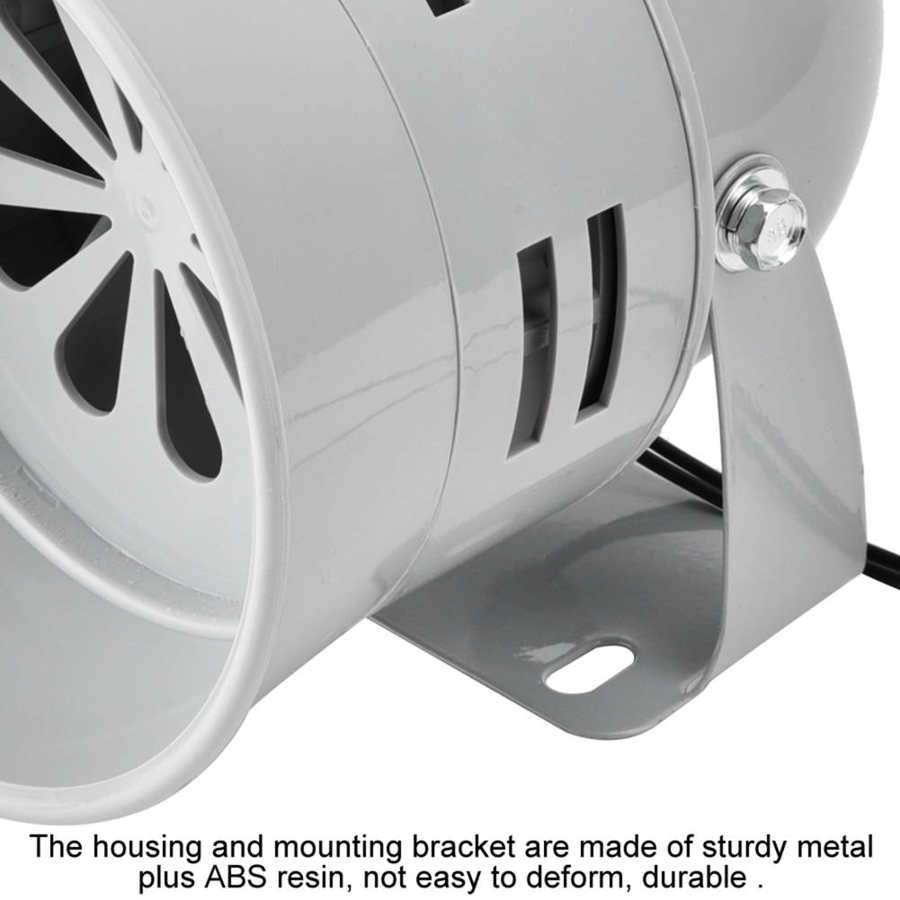 Metal Mini Motor Siren For Alarm MS-290 Electric Motor Driven Alarm Factory Transport Vehicle Fire Prevention Horn Sound System