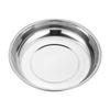 ZISIZ SUS304 Stainless Steel Round Grill & Serving Plate