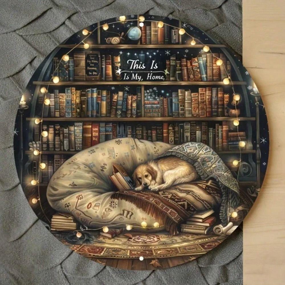Handmade Metal Tin Plate Wall Art Home Decor 20x20cm