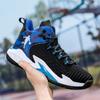 Children's basketball shoes sgs sports boys shoes fly-woven spring and summer mesh student trend middle and older children's casual shoes