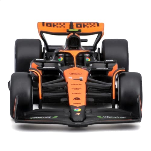 Bburago 2024 Model 1/43 Scale F1 McLaren MCL38 #4 Lando Norris / Race Sports Car Diecast Model Car 18-38214 (#4)