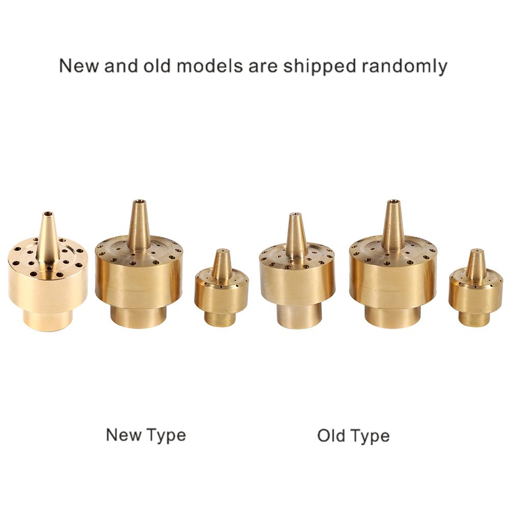 1/4\\\\\\\\\\\\\\\" / 1/2\\\\\\\\\\\\\\\" / 3/4\\\\\\\\\\\\\\\" Messing Søyle Hage Dam Fontene Vann Dyse Spredningsdyser Spray Gull