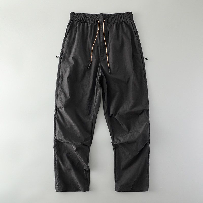 Trendy American Mountain Straight Export Men s Clothing Paratrooper Pants Black XL