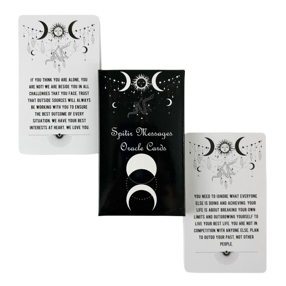 Spirit Messages Oracle Cards Divination Deck English Vision Edition Tarot Board Playing Game For Party