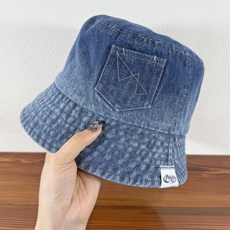 

Women s Cowboy Fisherman Hat Sun Shading Hat Basin Hat Foldable Bucket Hat Hiking Hat one size темно-синий