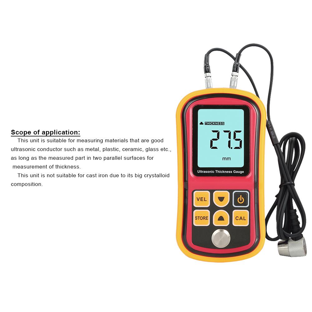 SmartSensor GM100 High-Precision Ultrasonic Thickness Gauge