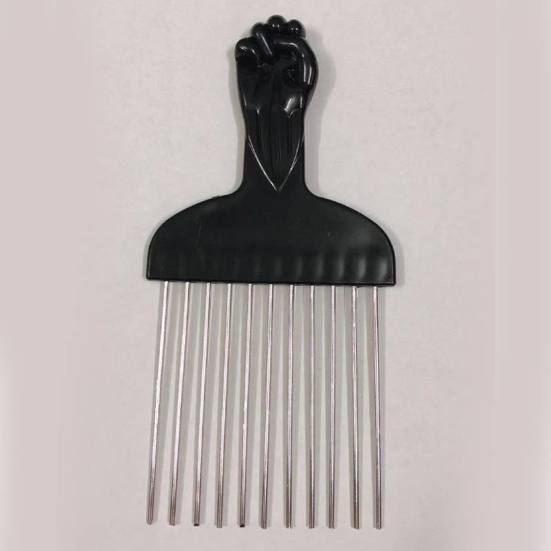 Metal Comb Hair Styling Fork Detangle Salon Men Hairdressing Oil Head Combs