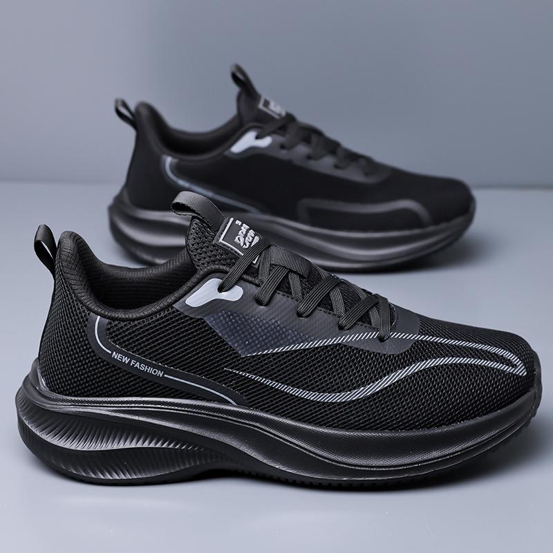 Fashion Men's Sports Shoes Lightweight Breathable Wear Resistant Non Slip Mesh Sneakers Comfortable Fashion Running Shoes for Men