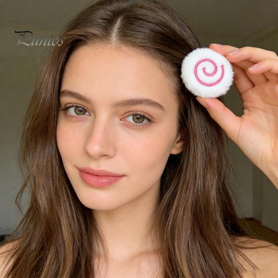 Versatile Color Hairpin 1/2/3Pcs Girl Plush Candy Decor Strong Grip Hair Clips Autumn Accessory Winter Bang Pins Face Wash Makeup Cooking Accessories