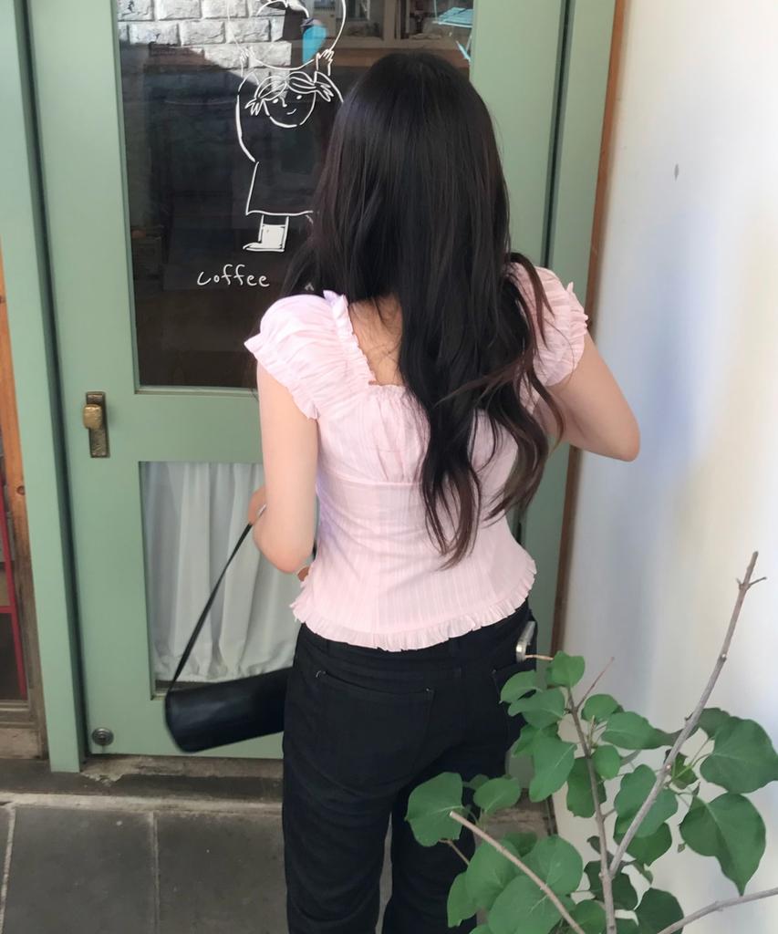 LOTSYOU Lotsyou_Ella Blouse Light Pink