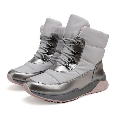 Winter Women's Snow Boots New Outdoor Thickened Plush Female Sneakers Snow Shoe Warm Thick Sole Snow Waterproof Cotton Boot
