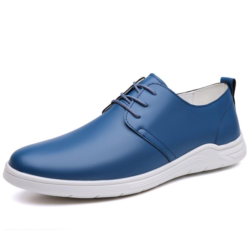 Men s Plus Size Cowhide Slip-On Shoes - Soft Sole, Breathable, Genuine Leather Casual Shoes 41
