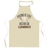 Kitchen Apron - Personalized Planetee (First Name) - Breton Impression - Resistant Cotton - Printed In France
