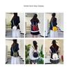 Large Capacity Small Round Backpack Nylon Round Crossbody Bag  Daily Matching