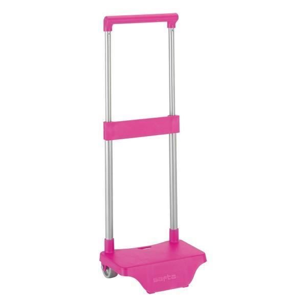 Chariot pour sac à dos - Safta - Fuchsia - Capacité 17 L - Design Sportif - Réglage Universel